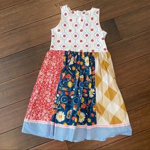 MJ Platinum School Yard Paneled Tank Dress